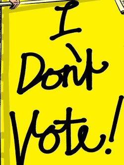 ہمیں ووٹ نہیں دینا ہے